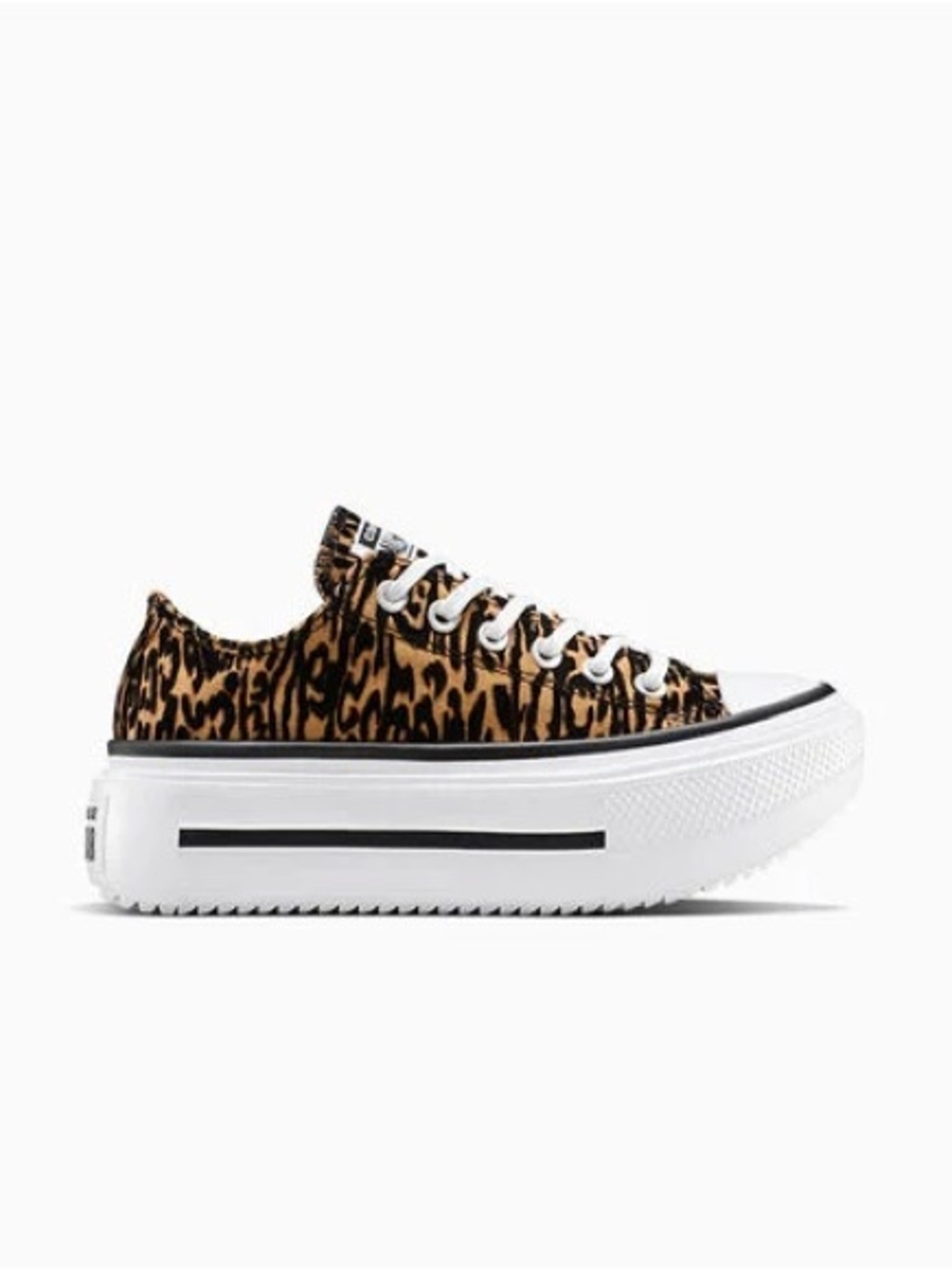 Converse Chuck Taylor All Star Lift Double Stack Platform Leopard